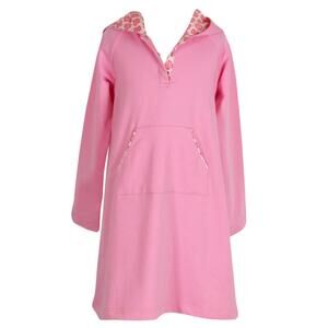 The Yellow Lamb Hoxie‎ Hooded Dress- Vintage Floral size 7